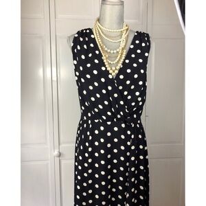 KAMELLIA POLKA DOT WRAP DRESS l WOMENS size medium Dress l 0733
